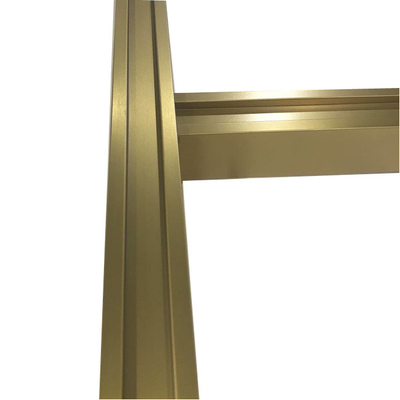 Light Luxury Landscape Painting Stainless Steel Screen Partition Glass Image Room Divider
