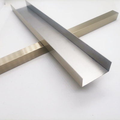 Customized Black Silver Color 304 Brushed SS Baseboard Color Gold Champaign Gold Mirror Polished 316L Stainless Steel Trim