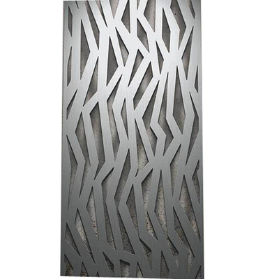 3300mm Height Metal Screen Partition Art Modern Hollowed PVD Colour Coated Laser Cut Panels