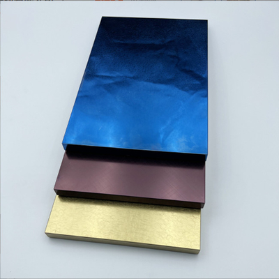 Manufacturer Colored Mirror Surface Stainless Steel Honeycomb Panel For Exterior Wall Ceiling Decoration