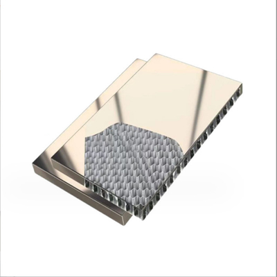 Manufacturer Colored Mirror Surface Stainless Steel Honeycomb Panel For Exterior Wall Ceiling Decoration