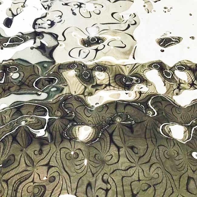 Manufacturer Sale Decoration Customized Color Water Ripple Stainless Steel Ceiling Wall Panels