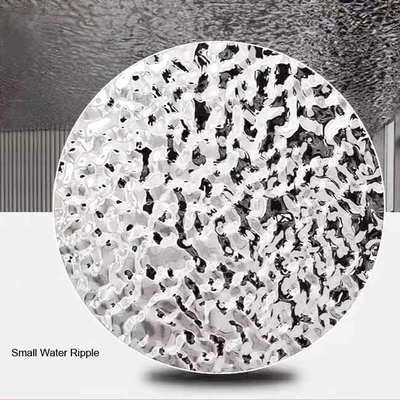 Manufacturer Sale Decoration Customized Color Water Ripple Stainless Steel Ceiling Wall Panels