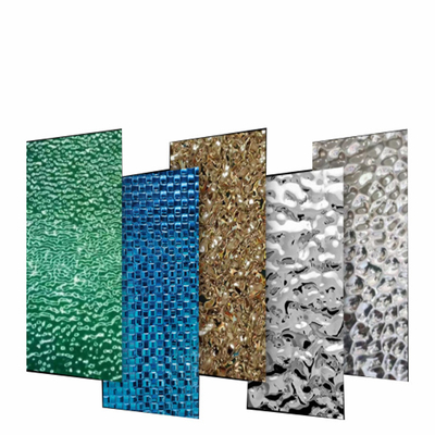 Multicoloured Rainbow Mirror Art Colored Stainless Steel Sheet 3.0mm For Decoration