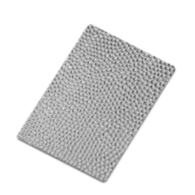 High Quality Silver Embossed Honeycomb Stainless Steel Sheet Custom Color