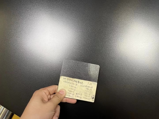 stainless steel metal tag customized color black use stainlesss steel base plate