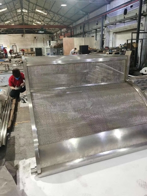 stainless steel custom sheet metal fabrication laser cutting