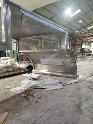stainless steel custom sheet metal fabrication laser cutting