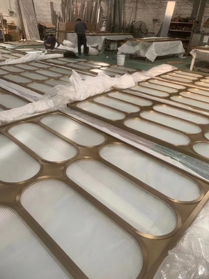 stainless steel custom sheet metal fabrication length  3000 4000mm  or customized