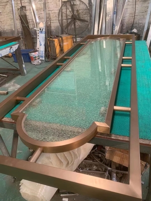 stainless steel custom sheet metal fabrication length  3000 4000mm  or customized