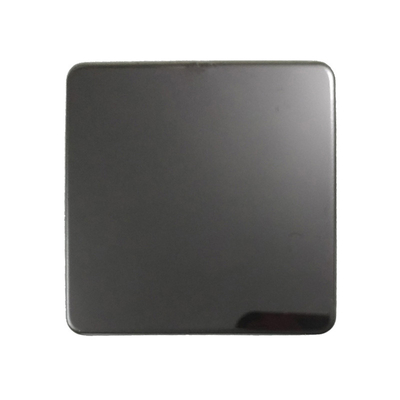 Antique Dark Black Satin Colored Stainless Steel Sheet For Luxury Showcase
