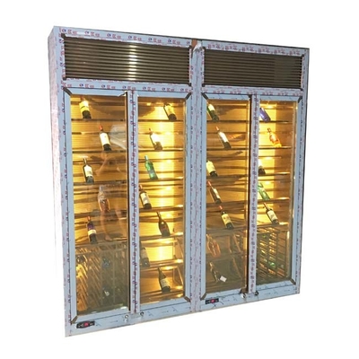 Modern Stainless Steel Minimalist Living Room Display Cabinet Home Glass Door Wine Cabinet