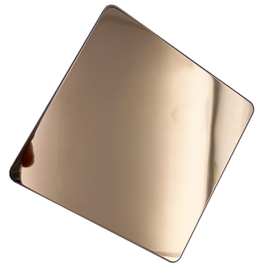 Polished Super Mirror 8K Colored Stainless Steel Sheets Grade 304 316L 1.0mm 1.2mm 1.5mm 2.0mm 3.0mm Anti Fingerprint