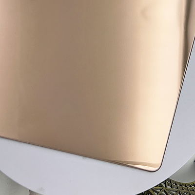 Polished Super Mirror 8K Colored Stainless Steel Sheets Grade 304 316L 1.0mm 1.2mm 1.5mm 2.0mm 3.0mm Anti Fingerprint