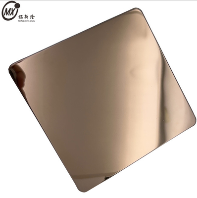 304 Mirror 8k Antique Coffee Stainless Steel Color Plate