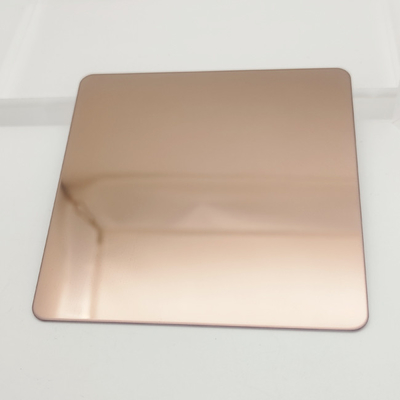 304 Stainless Steel Flat Sheet Expanded Metal Anti Finger Print PVD Coating