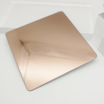304 Stainless Steel Flat Sheet Expanded Metal Anti Finger Print PVD Coating