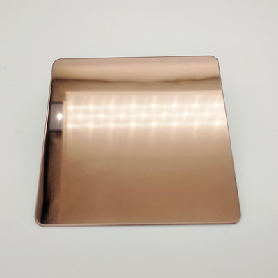 304 stainless steel strip 3.0mm PVD Color Oven Bronze Supper Mirror 8K