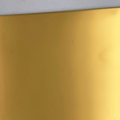 Red Gold Color PVD Coating Steel sheet 304 stainless steel Foshan China