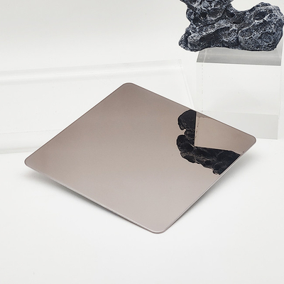 Stainless Steel Sheet 304 Sheet Coffee Color Mirror Surface