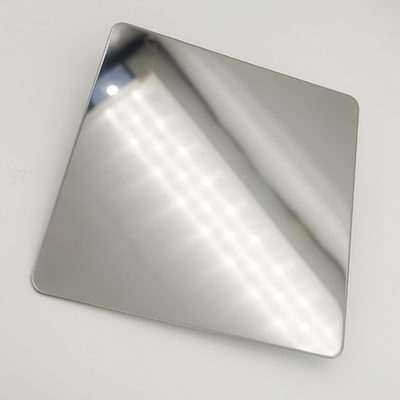 201J1 Silver Gun Colour PVD Coated Mirror Stainless Steel Sheets For Elevator trim