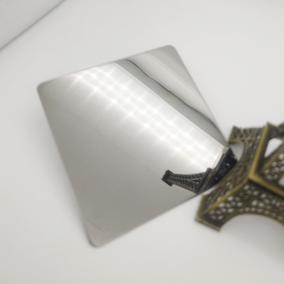 201J1 Silver Gun Colour PVD Coated Mirror Stainless Steel Sheets For Elevator trim