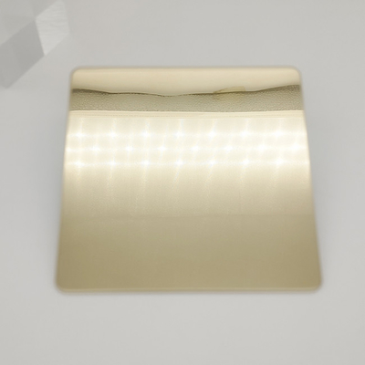 201 Champaign Gold PVD Colored Stainless Steel Sheets For Luxury Showcase and Jamb