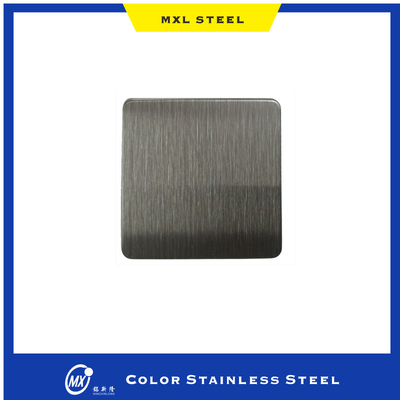 High Quality For Decoration 201 304  Stain And Cross Hairline Color Stainless Steel Sheet