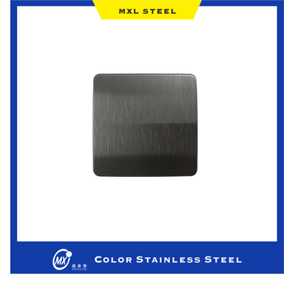 High Quality For Decoration 201 304  Stain And Cross Hairline Color Stainless Steel Sheet