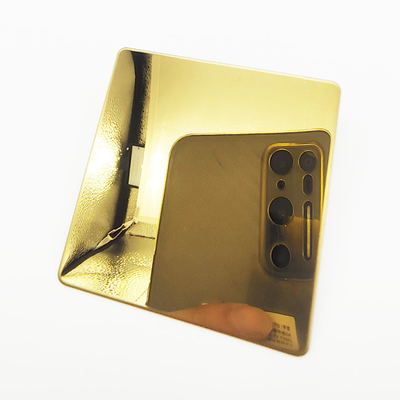 Gold Color Stainless Steel Sheet Price Inox Mirror Finished Gold Stainless Steel Sheet 304