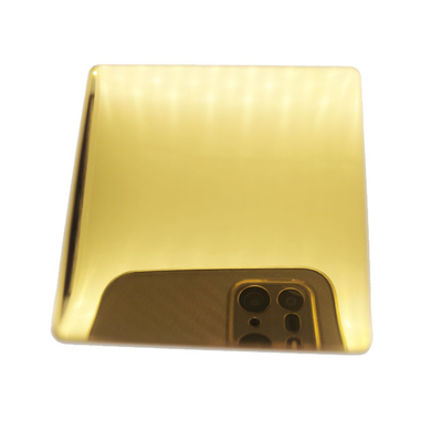 304 Gold Color Mirror PVD Coating Inox Stainless Steel Sheet Stainless Steel Plate