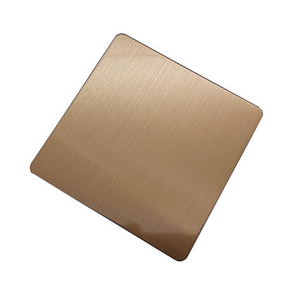 İyi bir fiyat. Saç çizgisi ayna cilalı kahve rengi 1 mm kalınlığı 304 veya 201 paslanmaz çelik çevrimiçi