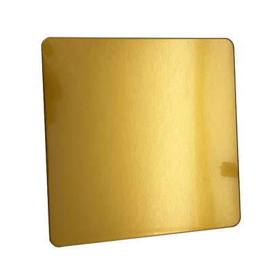 Red Gold 304 Steel Metal Sheet High Grade PVD Color Stainless Steel Dubai