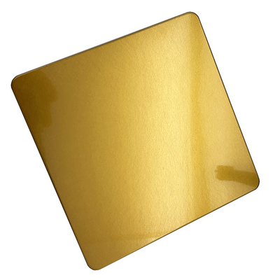 Red Gold 304 Steel Metal Sheet High Grade PVD Color Stainless Steel Dubai