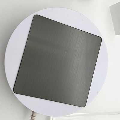 304 Black Color Stainless Steel Sheets Brushed Hairline NO.4 Finished Inox Sheets PVD Coating For Frame
