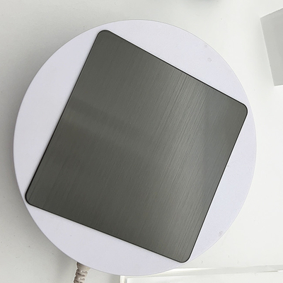 304 Black Color Stainless Steel Sheets Brushed Hairline NO.4 Finished Inox Sheets PVD Coating For Frame