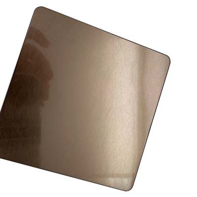 Vibration Surface Mirror 8K Anti Finger Print Colored Stainless Steel Sheet 304