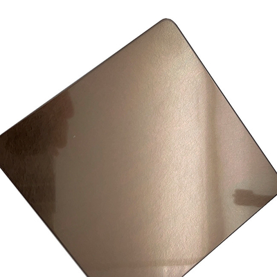 Vibration Surface Mirror 8K Anti Finger Print Colored Stainless Steel Sheet 304