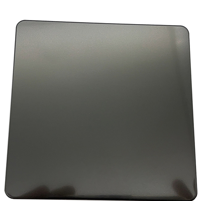 Zr-brass Satin Snow NO.4 Black Color Stand Bleasted Steel 304 Sheet Seaside Suitable
