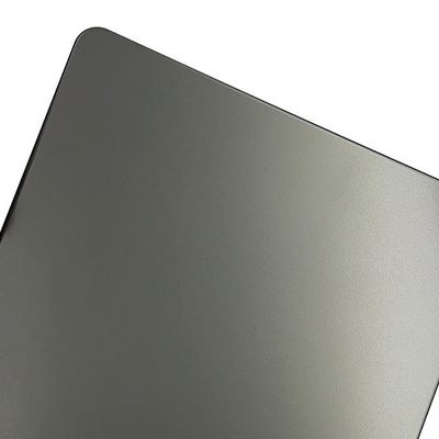 Zr-brass Satin Snow NO.4 Black Color Stand Bleasted Steel 304 Sheet Seaside Suitable