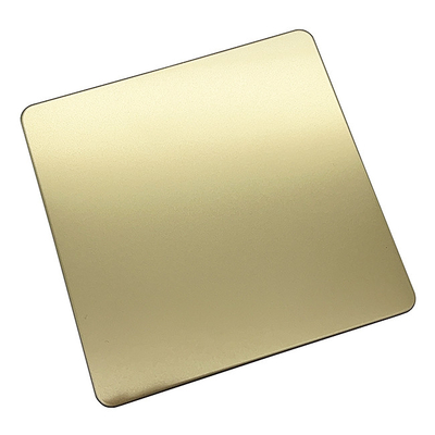 Champagne High-gloss Mmirrorpolish  Super Perfect Mirror No. 8 Architecture Stainless Steel Sheet