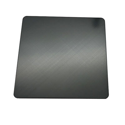 İyi bir fiyat. Çapraz Siyah Nano Parmak izi Anti Paslanmaz Çelik Yaprak çevrimiçi