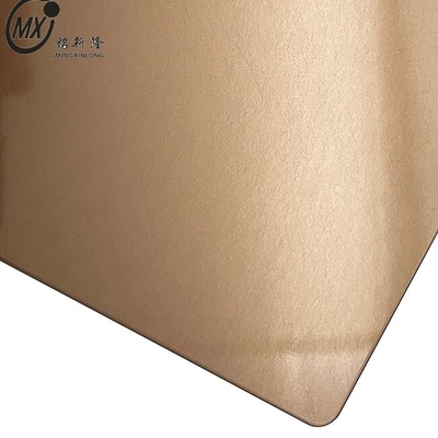 Ancient Coffee Stainless Steel Vibration PVD Coated Stainless Steel Color Sheets With Anti-Finger Print For Decoration