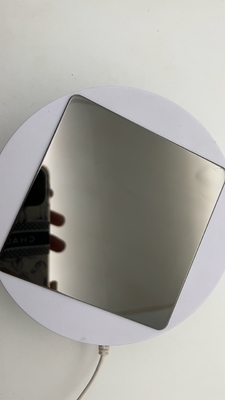 Black 8K 50*50mm Colored Stainless Steel Sheet Polished Super Mirror Various color