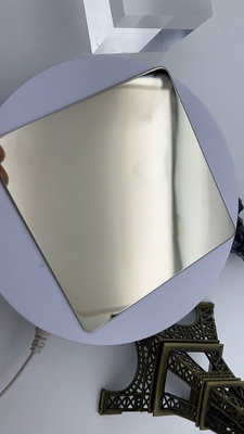 Colored Stainless Steel Sheet Low Champagne Color Mirror 8K Shopping Super Market Use