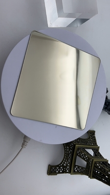 Colored Stainless Steel Sheet Low Champagne Color Mirror 8K Shopping Super Market Use