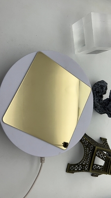 Metal Nonwoven Fabric Stainless Steel Colored PVD Oven Champagne 4ft 8ft Sheet