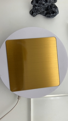 Red Gold Foshan China Stainless Steel Sheet Metal Hot Sale K.S.A