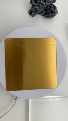 Red Gold Foshan China Stainless Steel Sheet Metal Hot Sale K.S.A
