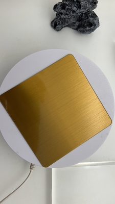 Red Gold Foshan China Stainless Steel Sheet Metal Hot Sale K.S.A
